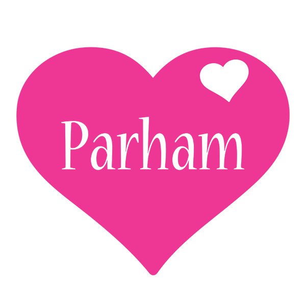 Parham love-heart logo