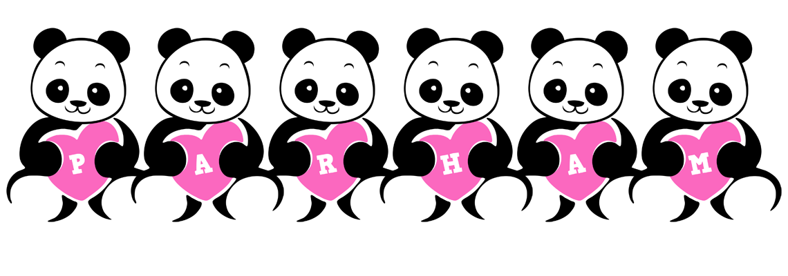 Parham love-panda logo