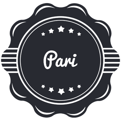 Pari badge logo