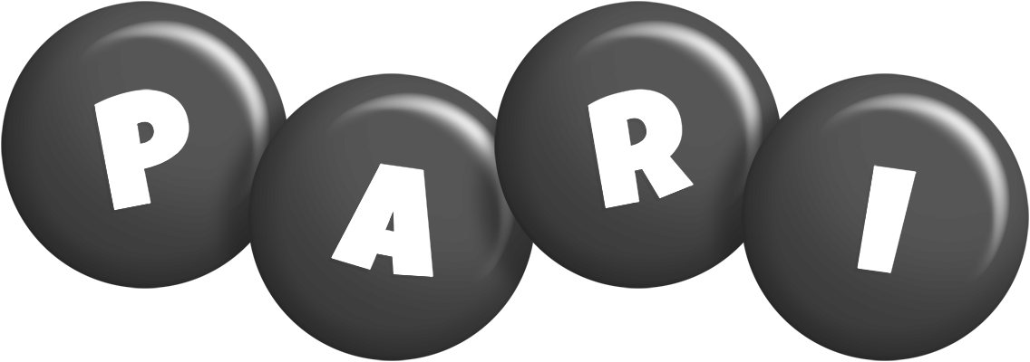 Pari candy-black logo