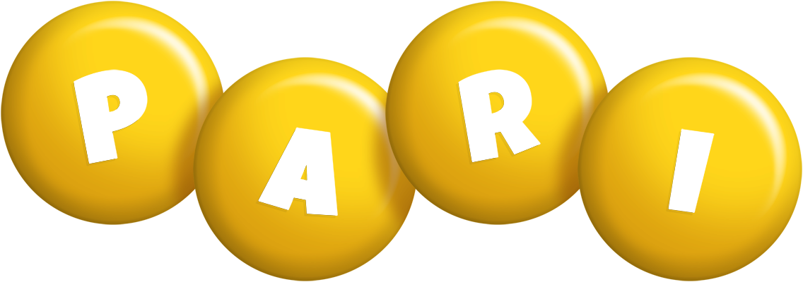 Pari candy-yellow logo