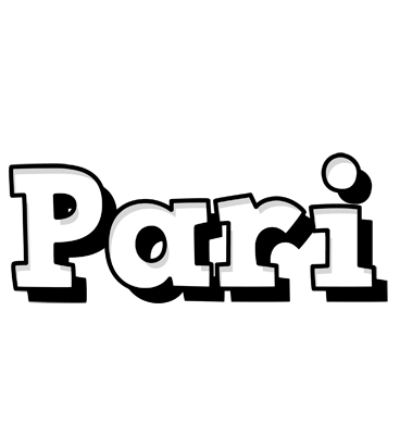 Pari snowing logo