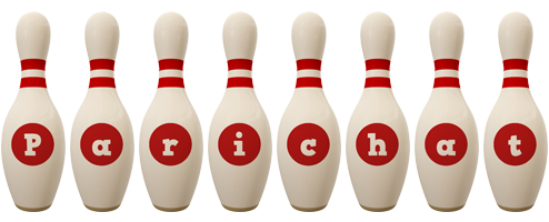 Parichat bowling-pin logo