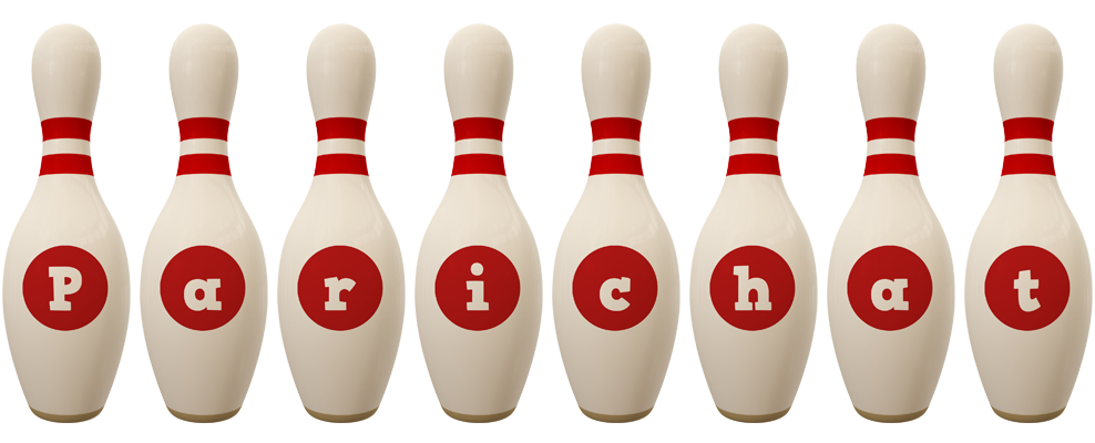Parichat bowling-pin logo