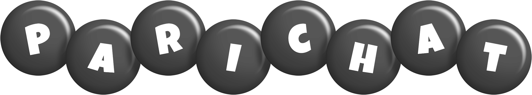 Parichat candy-black logo