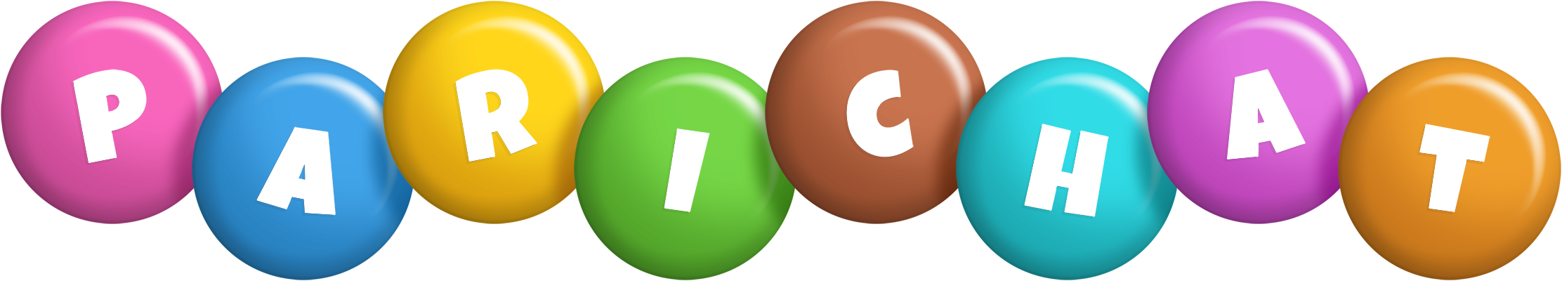Parichat candy logo