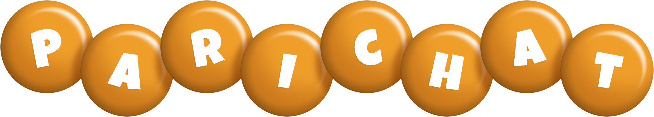 Parichat candy-orange logo