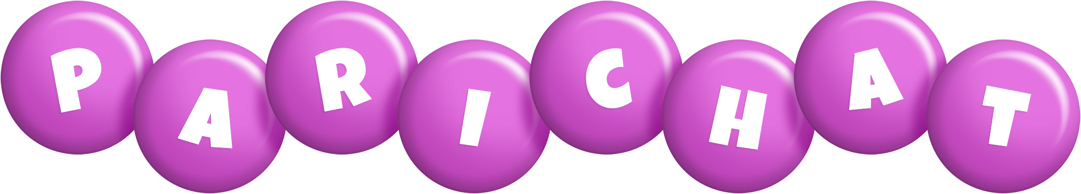 Parichat candy-purple logo