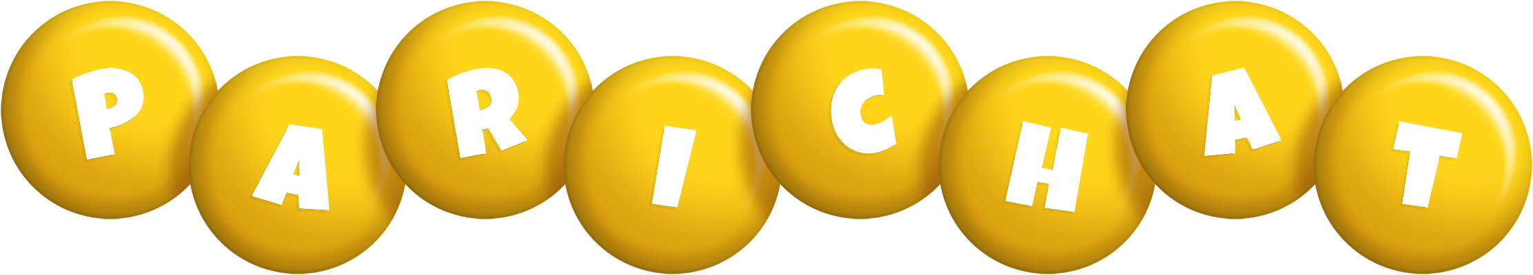 Parichat candy-yellow logo
