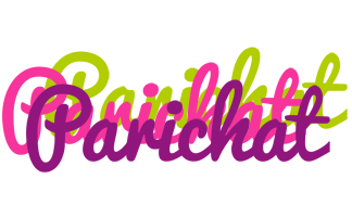 Parichat flowers logo