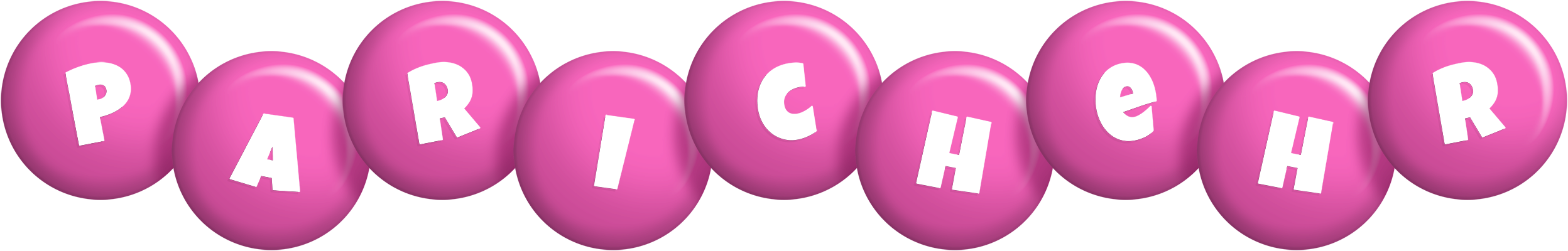 Parichehr candy-pink logo