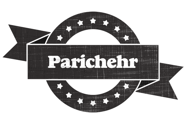 Parichehr grunge logo