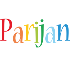 Parijan birthday logo