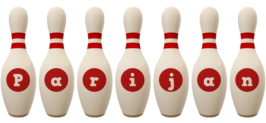 Parijan bowling-pin logo