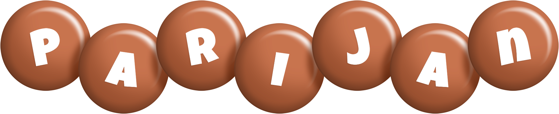 Parijan candy-brown logo