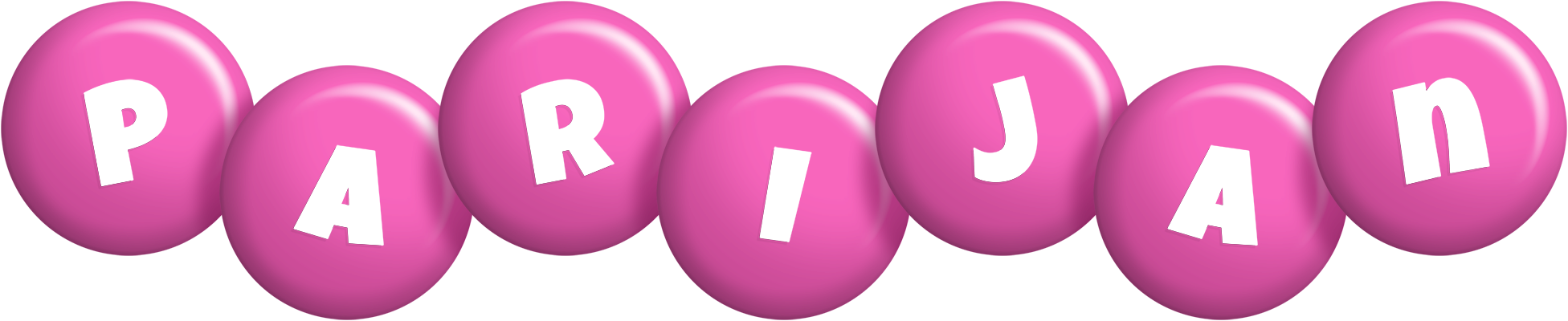 Parijan candy-pink logo
