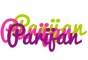Parijan flowers logo