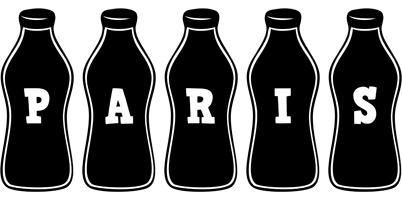 Paris bottle logo