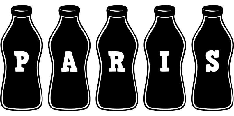Paris bottle logo