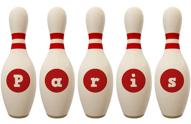 Paris bowling-pin logo