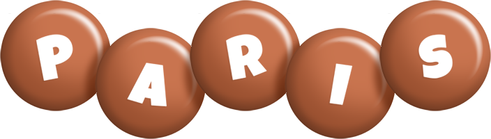 Paris candy-brown logo