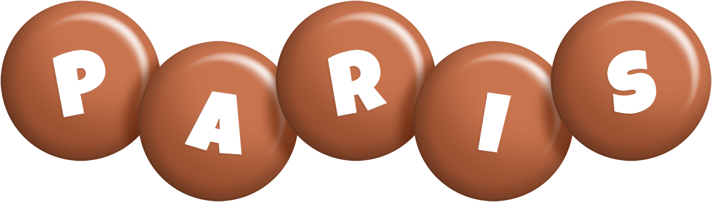Paris candy-brown logo