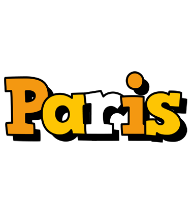 Paris cartoon logo