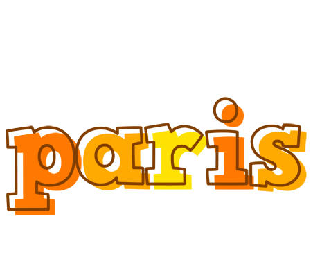 Paris desert logo