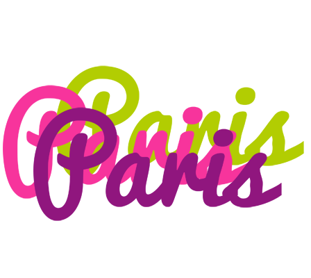 Paris flowers logo