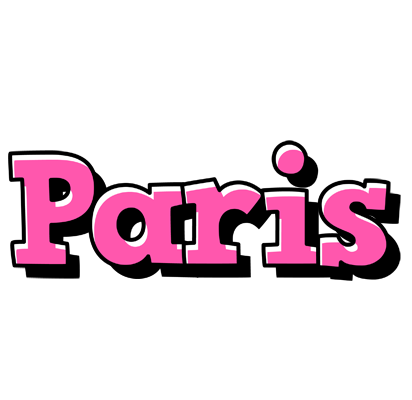 Paris girlish logo