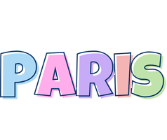 Paris pastel logo