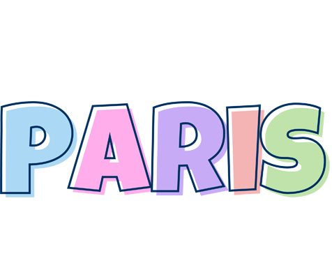 Paris pastel logo