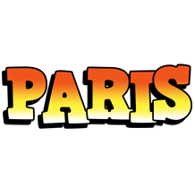 Paris sunset logo