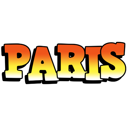 Paris sunset logo