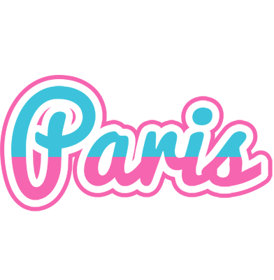 Paris woman logo