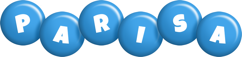 Parisa candy-blue logo