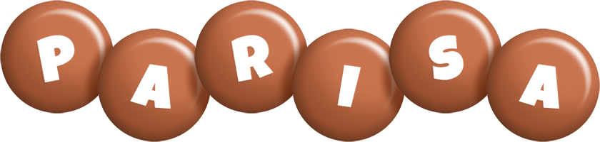 Parisa candy-brown logo