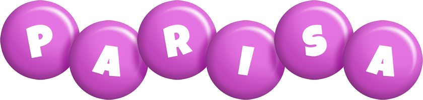 Parisa candy-purple logo