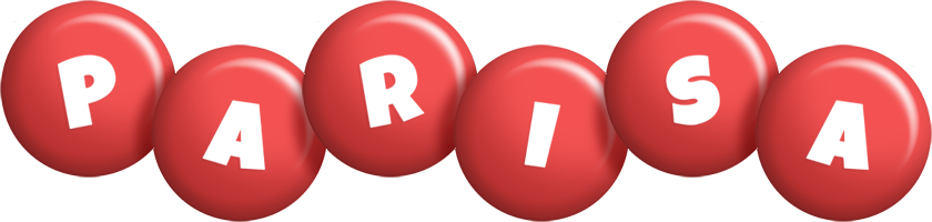 Parisa candy-red logo