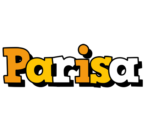 Parisa cartoon logo
