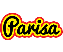 Parisa flaming logo