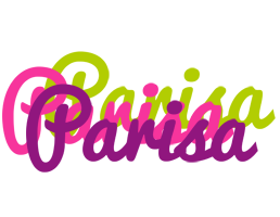 Parisa flowers logo