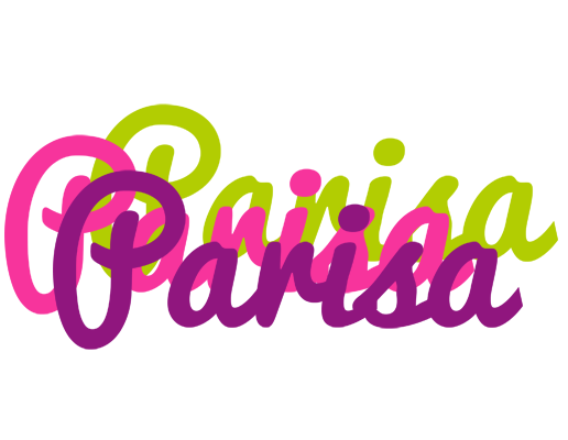 Parisa flowers logo