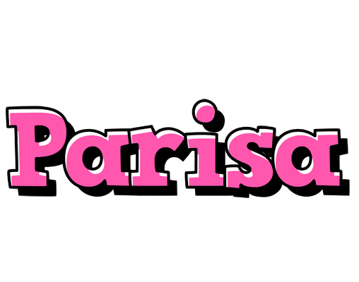 Parisa girlish logo
