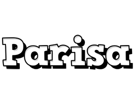 Parisa snowing logo