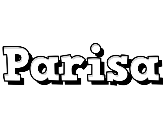 Parisa snowing logo