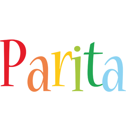 Parita birthday logo