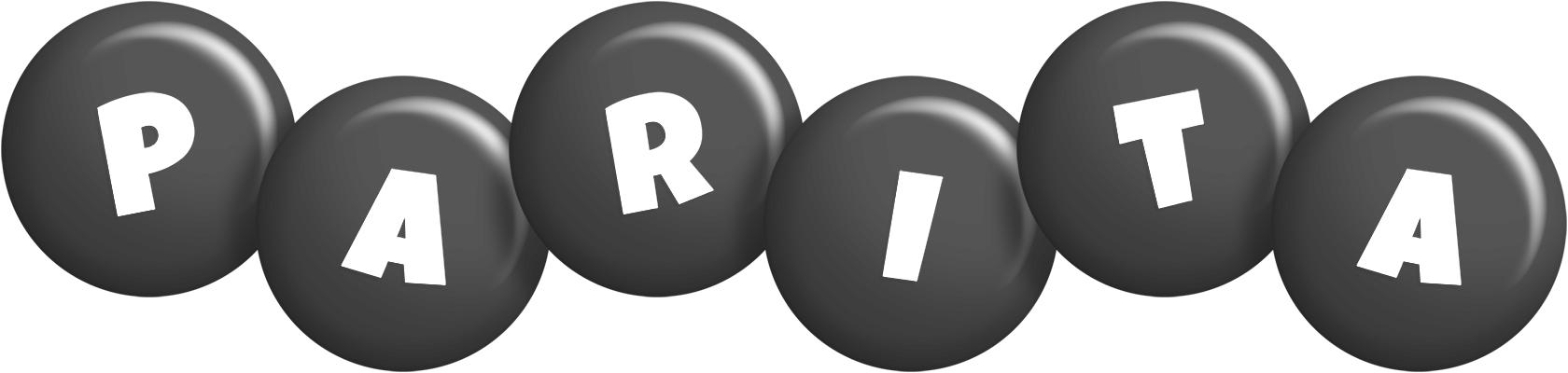 Parita candy-black logo
