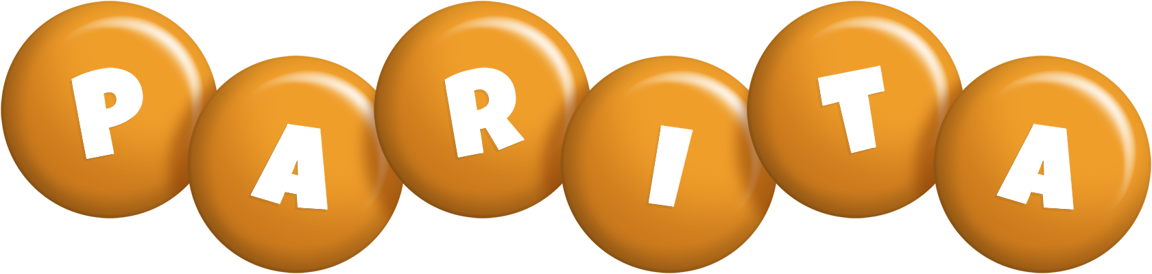 Parita candy-orange logo