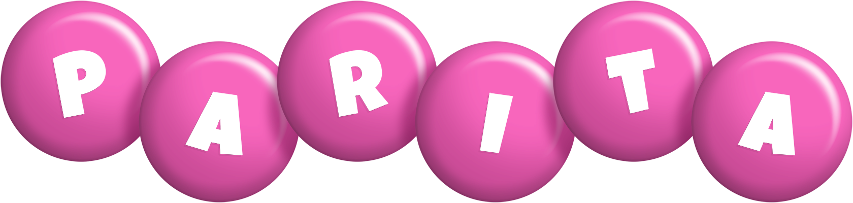 Parita candy-pink logo